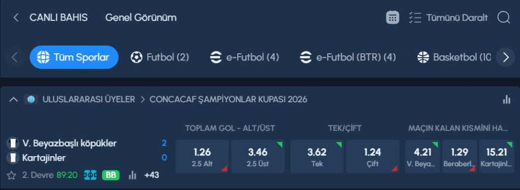 safirbet canlı bahis