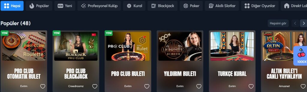 safirbet canlı casino